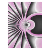 Modernes Abstraktes Crazy Fraktal Art Muster Tischdecke (Vorderseite)