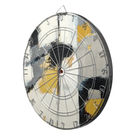 Modernes abstraktes dartscheibe (Vorderseite rechts)