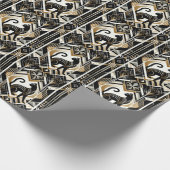 Modernes Abstraktes Dekorationspapier Geschenkpapier (Ecke)