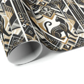 Modernes Abstraktes Dekorationspapier Geschenkpapier (Rolleneckpunkt)