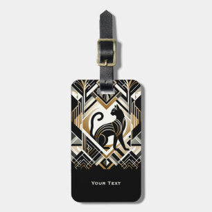 Modernes, Abstraktes Dekorationstempo Gepäckanhänger