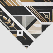 Modernes Abstraktes Dekorpapier für Katzengewebe Seidenpapier (Detail)