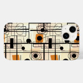 Modernes abstraktes Design, dynamische Linien Thro Case-Mate iPhone Hülle (Rückseite (Horizontal))