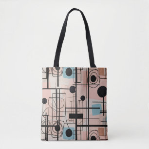 Modernes abstraktes Design, dynamische Linien Thro Tasche