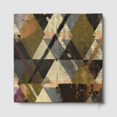 modernes abstraktes Design Gästebuch (Rückseite)