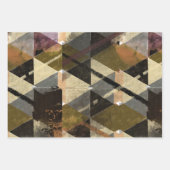modernes abstraktes Design Geschenkpapier Set (Vorderseite)