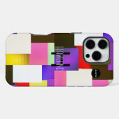 Modernes, abstraktes Design Handy Fall HAMbWG iPhone Hülle (Rückseite (Horizontal))