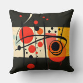 Modernes abstraktes Design Kissen (Rückseite)