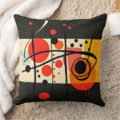 Modernes abstraktes Design Kissen (Decke)