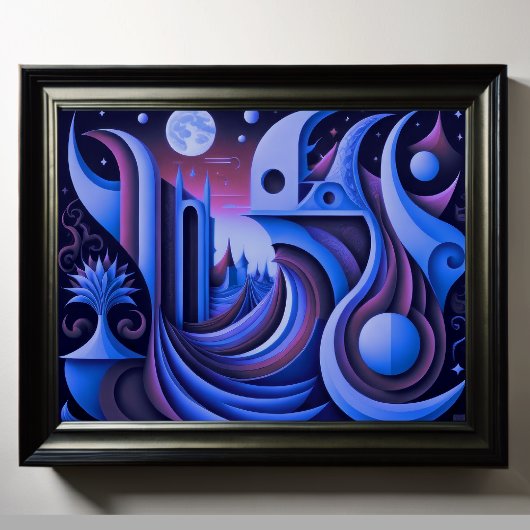 Modernes Abstraktes Design Kubismus Surrealismus 4 Poster