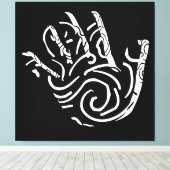 modernes abstraktes Design Leinwanddruck (Insitu (Holzboden))