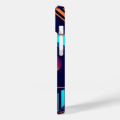 Modernes abstraktes Design mit lebhaften Farben Case-Mate iPhone Hülle (Rückseite / Links)