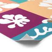 Modernes Abstraktes Design | Poster (Ecke)