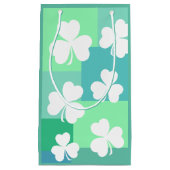 Modernes, abstraktes Design | St. Patrick's Day | Kleine Geschenktüte (Vorderseite)
