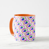 Modernes, Abstraktes Design Tasse (Vorderseite Links)