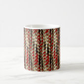 Modernes abstraktes Digitalmuster-Design 1226 Kaffeetasse (Mittel)