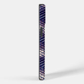 Modernes abstraktes Digitalmuster-Design 1231 Case-Mate iPhone Hülle (Rückseite / Rechts)