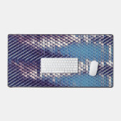 Modernes abstraktes Digitalmuster-Design 1231 Schreibtischunterlage (Tastatur & Maus)