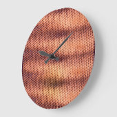 Modernes abstraktes Digitalmuster-Design 1232 Große Wanduhr (Winkel)