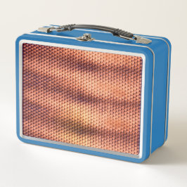 Modernes abstraktes Digitalmuster-Design 1232 Metall Brotdose