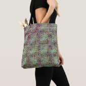 Modernes abstraktes Digitalmuster-Design 1233 Tasche (Von Nahem)