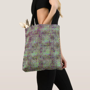 Modernes abstraktes Digitalmuster-Design 1233 Tasche
