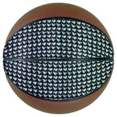 Modernes abstraktes Digitalmuster-Design 1236 Basketball (Vorderseite)