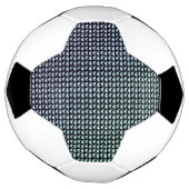 Modernes abstraktes Digitalmuster-Design 1236 Fußball (Gedreht)