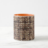 Modernes abstraktes Digitalmuster-Design 1247 Tasse (Zentrum)