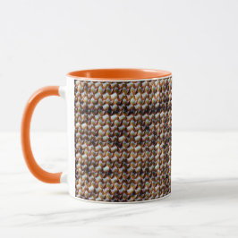 Modernes abstraktes Digitalmuster-Design 1247 Tasse