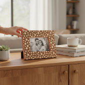 Modernes Abstraktes Dot-Muster Geätzte Rahmen