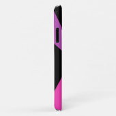 Modernes Abstraktes, einfaches geometrisches Rosa Case-Mate iPhone Hülle (Hinten/Rechts)