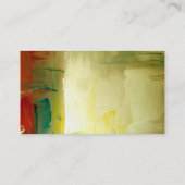 Modernes Abstraktes Elegant Stilvoll Visitenkarte (Rückseite)