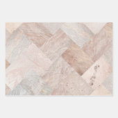 Modernes Abstraktes Elegantes Skandi Geschenkpapier Set (Vorderseite 3)