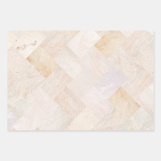 Modernes Abstraktes Elegantes Skandi Geschenkpapier Set (Vorderseite 2)