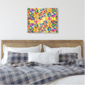 Modernes Abstraktes Farbkonzept Leinwanddruck (Insitu (Schlafzimmer))