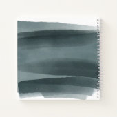 Modernes Abstraktes formales Gästebuch Notizblock (Rückseite)