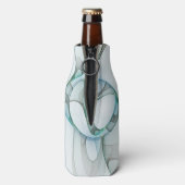 Modernes Abstraktes Fraktal Flaschenkühler (Flasche Rückseite)