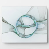 Modernes Abstraktes Fraktal Fotoplatte (Vorderseite)