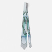 Modernes Abstraktes Fraktal Krawatte (Vorderseite)