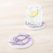 Modernes Abstraktes Fraktal Kunst, Dichtung und Mu Getränkeuntersetzer (Seite)