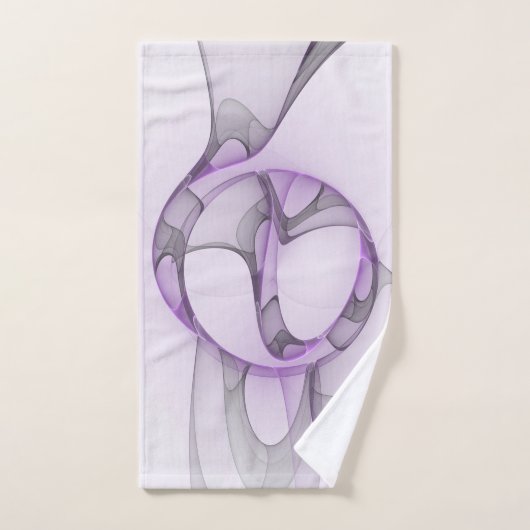 Modernes Abstraktes Fraktal Kunst, Dichtung und Mu Handtuch (Handtuch)