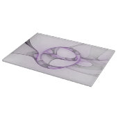 Modernes Abstraktes Fraktal Kunst, Dichtung und Mu Schneidebrett (Ecke)