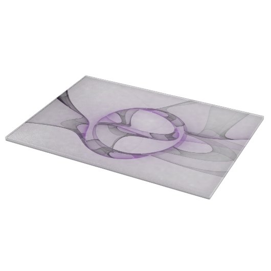 Modernes Abstraktes Fraktal Kunst, Dichtung und Mu Schneidebrett (Ecke)