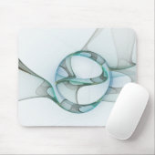 Modernes Abstraktes Fraktal Mousepad (Mit Mouse)