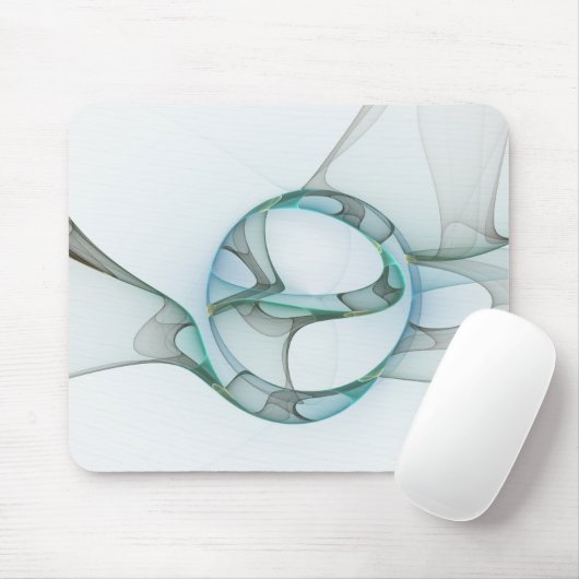 Modernes Abstraktes Fraktal Mousepad (Mit Mouse)