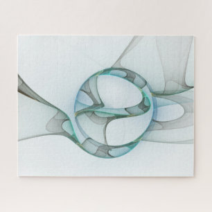 Modernes Abstraktes Fraktal Puzzle