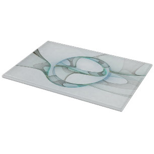 Modernes Abstraktes Fraktal Schneidebrett