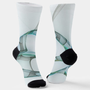 Modernes Abstraktes Fraktal Socken