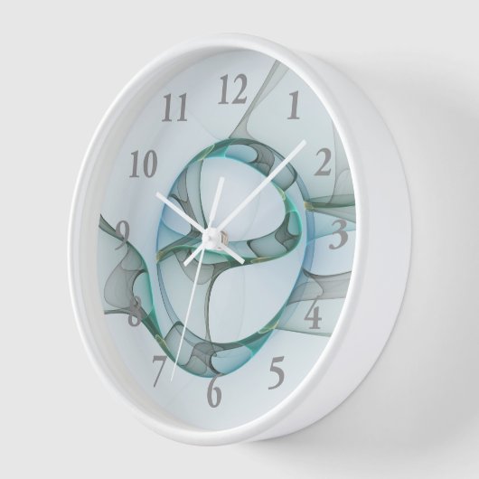 Modernes Abstraktes Fraktal Uhr (Winkel)